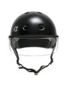 Roller Skates Visor Helmet - S ONE Lifer - Black Matt