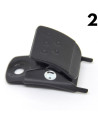 Skates Buckle Receptor - FILA - Black Grey - Unit