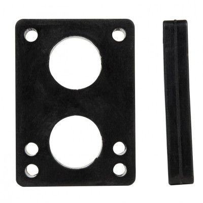 Skateboard Riser Pads - D-STREET - 1.3cm - Pair