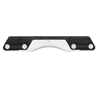 Platine Roller Agressif UFS - KIZER Type-M 2 - Noir Blanc - Paire