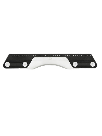 Platine Roller Agressif UFS - KIZER Type-M 2 - Noir Blanc - Paire