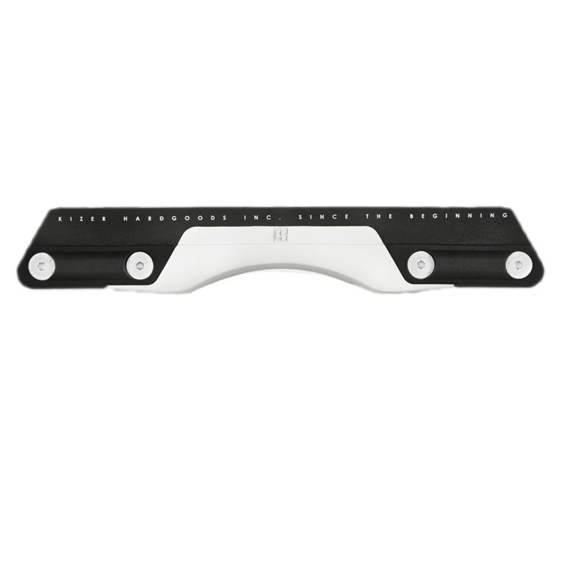 Platine Roller Agressif UFS - KIZER Type-M 2 - Noir Blanc - Paire