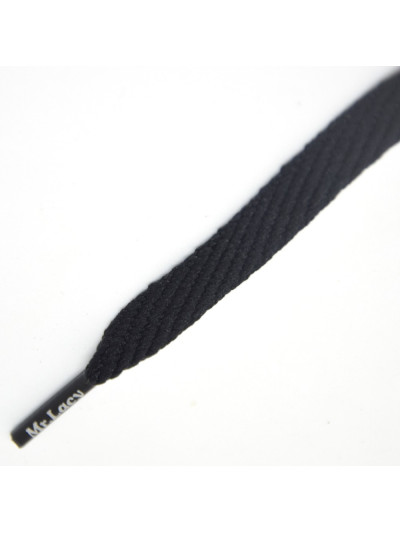 MR LACY Flatties Laces Black
