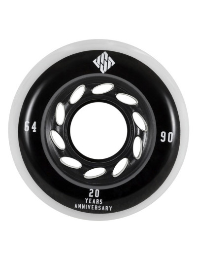 Roue Roller - USD Team - 64mm 90a - Jeu de 4