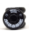 Roue Roller - FR SKATES Street Invaders - 72mm 84a - Noir - Jeu de 4