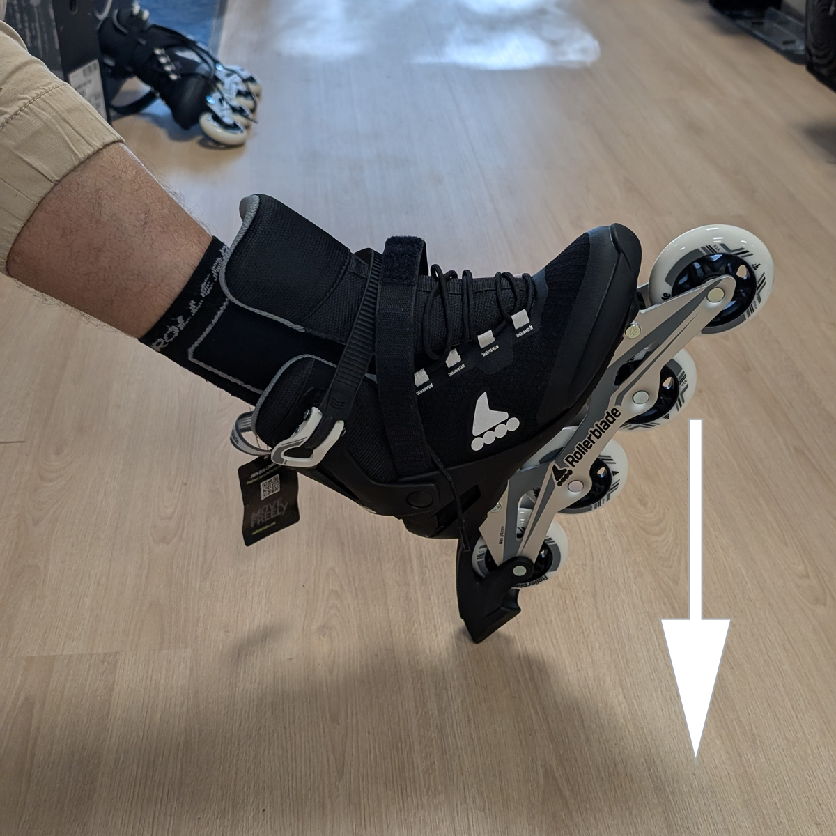 Chausser des roller