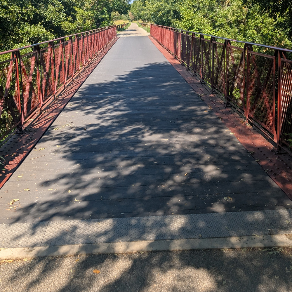 voie verte roller vers pont du gard