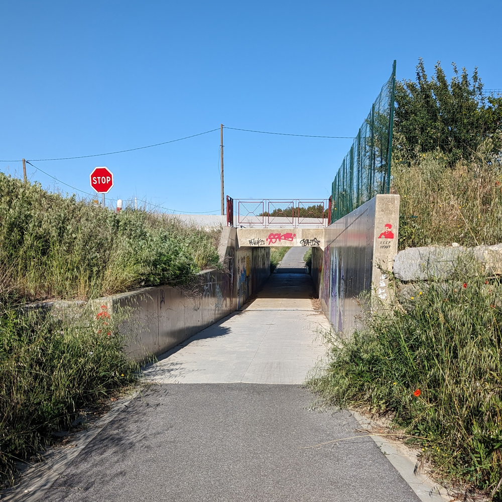 voie verte uzes - pont du gard