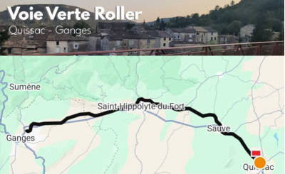 Voie Verte Roller Quissac – Ganges : 55 km au cœur des Cévennes