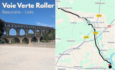 Voie Verte Roller – Beaucaire à Uzès par le Pont du Gard (30)